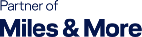 Partner of Miles & More logo.
